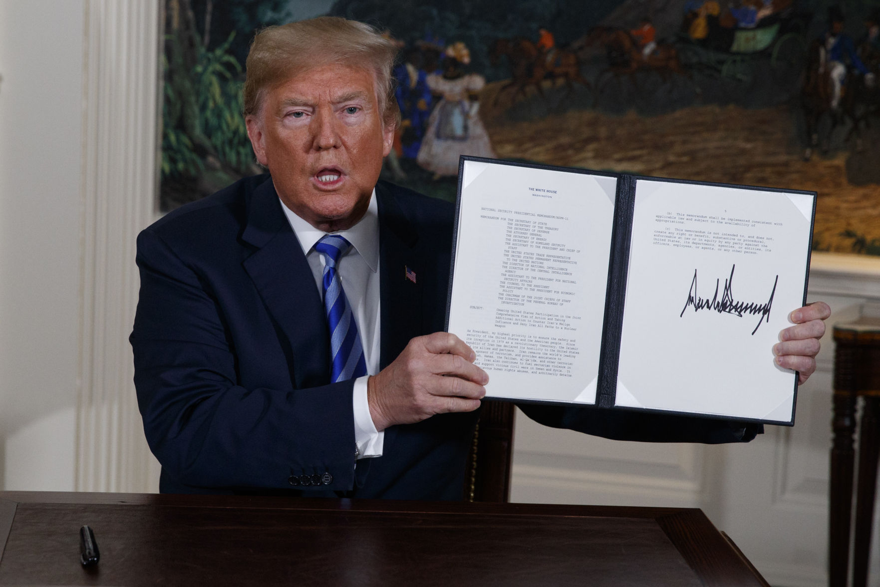 2018: Iran Nuclear Accord
